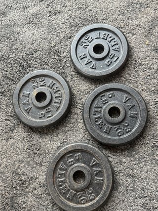 4 Discos de Pesas Van Allen 2.3 kg