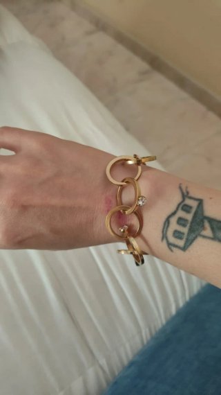 Bracciale Moschino Cheap and Chic Oro