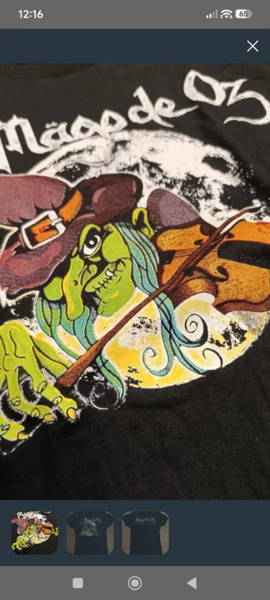 Camiseta Mago de Oz Talla L