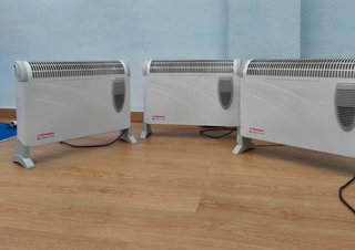 3 Radiadores Eléctricos Orbegozo 60x40cm