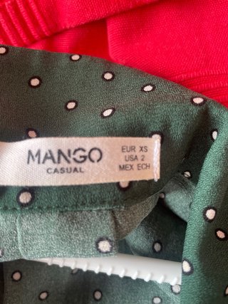 Vestido Zara Verde Talla S
