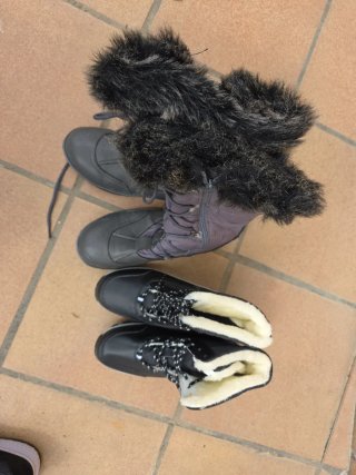 Botas de invierno con forro de pelo