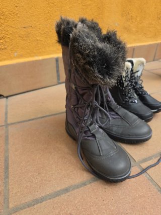 Botas de invierno con forro de pelo