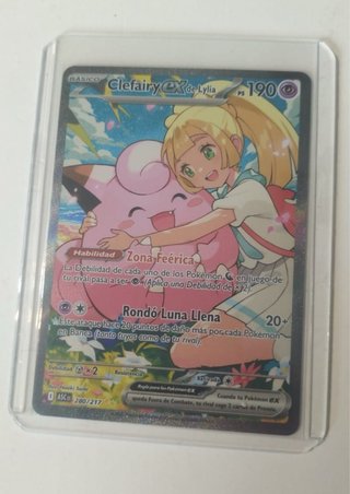 Clefairy EX de Lylia 190 PS Carta Pokémon