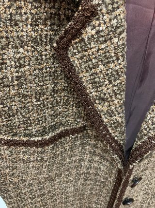 Chaqueta Marrón con Pasamanería