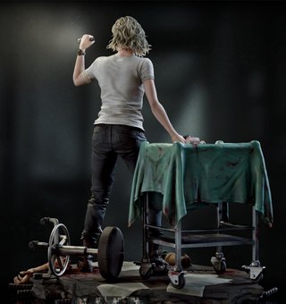 Figura Resina Grace Resident Evil