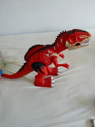 Juguete Dinosaurio Rojo