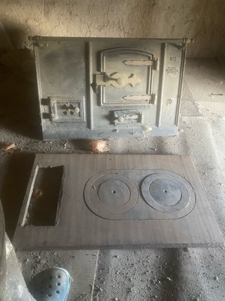 Cocina Económica Metálica y Madera