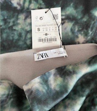 Vestido Tie-Dye Zara Tirantes