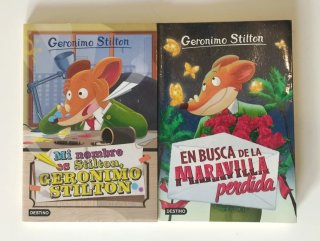Pack 1 y 2 Gerónimo Stilton