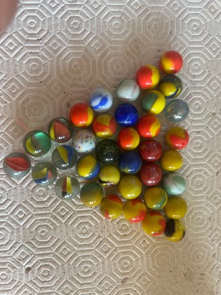 Palline di vetro colorate 26 mm