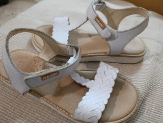 Sandalias Pablosky Niña Talla 30 Blancas