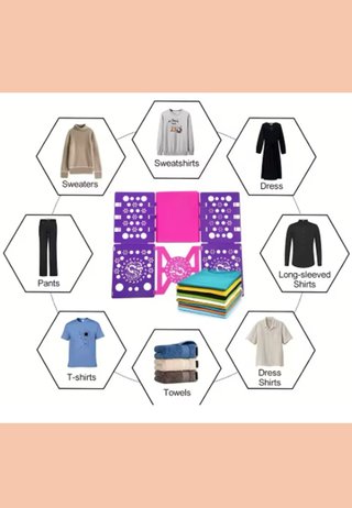 Carpeta para doblar ropa Commodore
