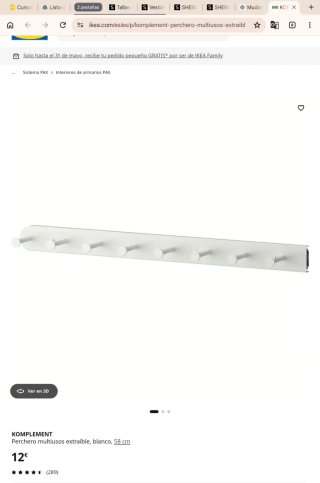 Armario IKEA PAX 100x58x236cm