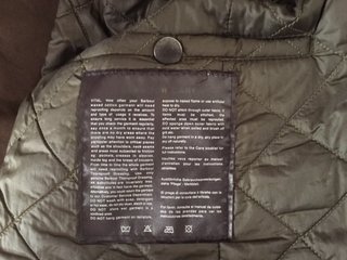 Barbour A2051 Blazer Verde oliva Talla M