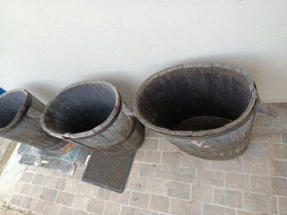 Samal de madera antiguo
