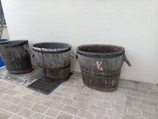 Samal de madera antiguo