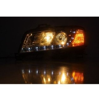 Faros delanteros LED para Fiat Stilo Cromados
