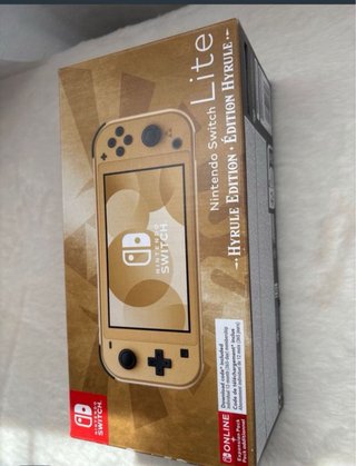 Nintendo Switch Lite Dorada + Funda
