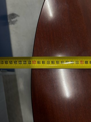 Mesa de comedor extensible de madera