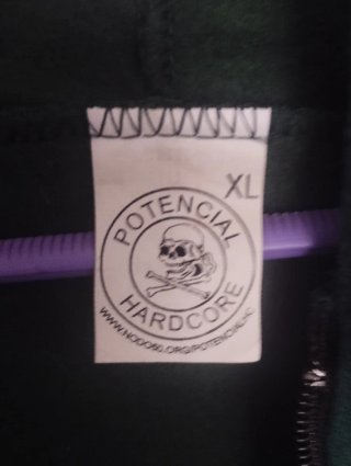 Sudadera Unisex Punk/Ska con cremallera y capucha