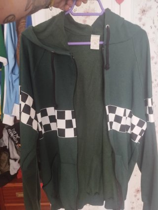 Sudadera Unisex Punk/Ska con cremallera y capucha