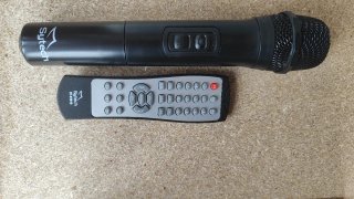 Altavoz Karaoke  Sytech con Micrófono Inalámbrico