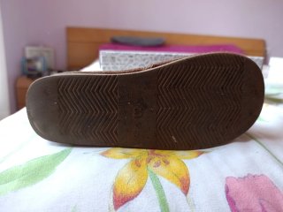 Bota niña pelo talla 33