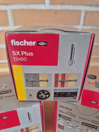 Tacos Fischer SX Plus 75 uds