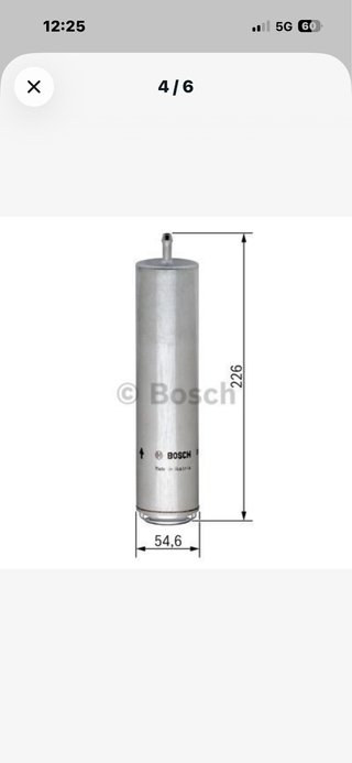 Filtro combustible Bosch N 6457