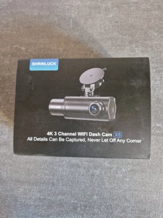 Dashcam 4K visione notturna 64gb