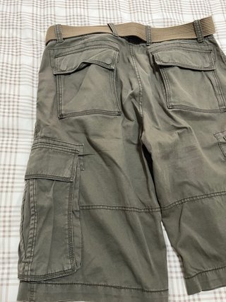 Bermudas H&M Verde Oliva Talla M