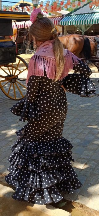 Oportunidad!! precioso traje flamenca,mitad precio