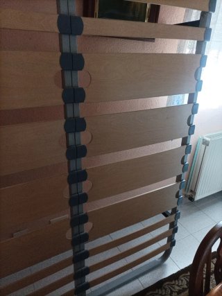 Somier Cebra Madera y Metal