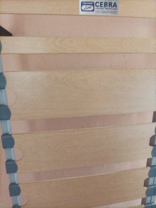 Somier Cebra Madera y Metal