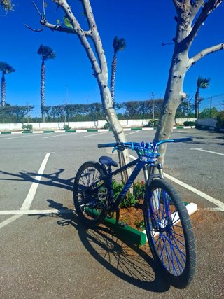 Bicicleta Stunt Azul