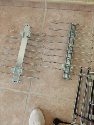 Perchas para armario organizador