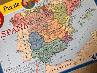 Puzzle Mapa España Clementoni 104 Piezas
