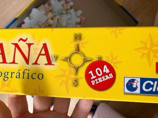 Puzzle Mapa España Clementoni 104 Piezas