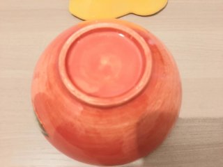 Ciotola in porcellana con fiori con due omaggi