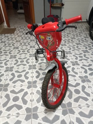 Bicicleta infantil roja Explorer