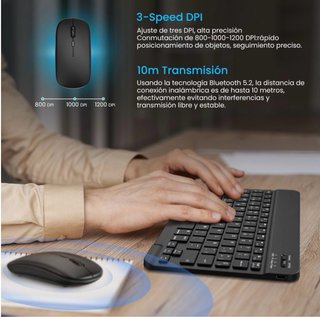 Teclado y ratón inalámbricos