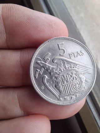 5 ptas 1957 * 59