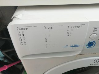 Lavadora Indesit 7kg digital