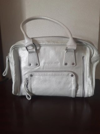 Bolso Guess Denim Monogram Cadena