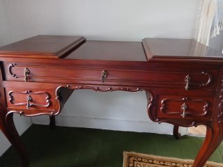 Escritorio consola de madera
