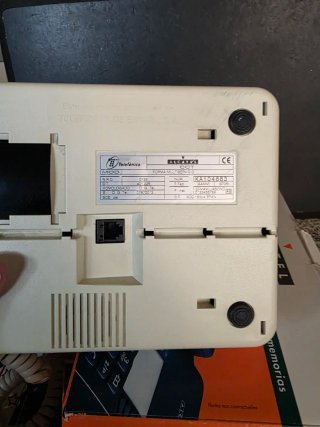 Teléfono Forma Multiservicio Vintage Beige