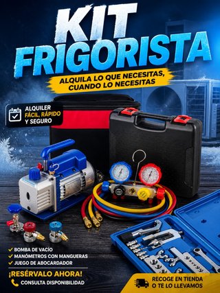 Alquiler Kit Frigorista Completo