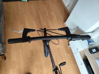 Bicicleta Plegable Negra