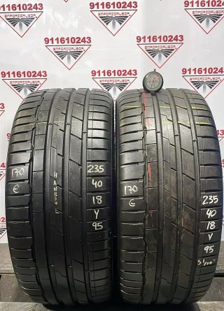 235 40 18 Y HANKOOK RUEDA AL 90% VIDA UTIL